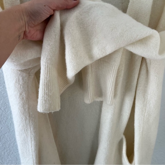 Madewell Cozy Walker Merino Alpaca Blend open cardigan sweater Size Medium - Picture 8 of 13